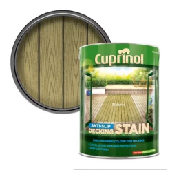 Cuprinol Natural Matt Decking Wood Stain, 5L