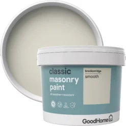 Home Paint Store 34 GoodHome Classic Breckenridge Smooth Matt Masonry Paint, 10L