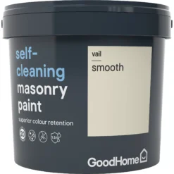 Home Paint Store -Home Paint Store goodhome self cleaning vail smooth matt masonry paint 5l3663602521211 08c bq