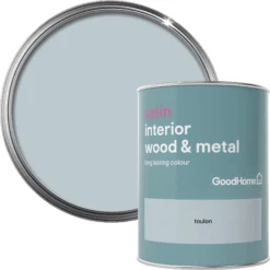 Home Paint Store 9 GoodHome Toulon Satin Metal & Wood Paint, 750ml