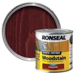 Home Paint Store 32 Ronseal Rosewood Satin Wood Stain, 2.5L
