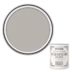 Home Paint Store 17 Rust-Oleum Flint Flat Matt Furniture Paint, 750ml